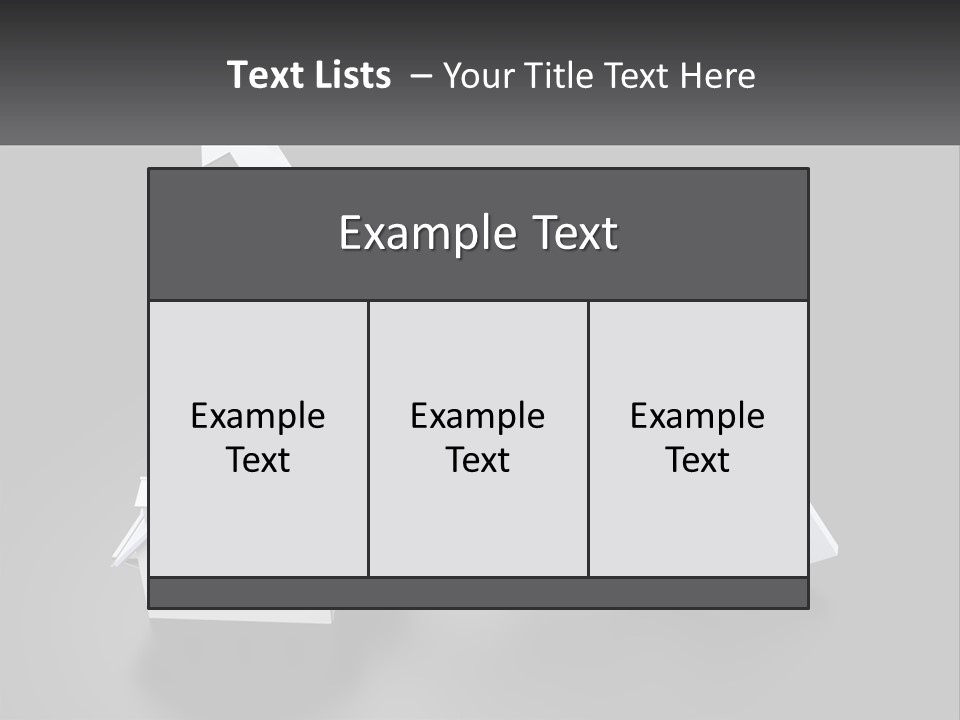 Graphic Achievement Improvement PowerPoint Template