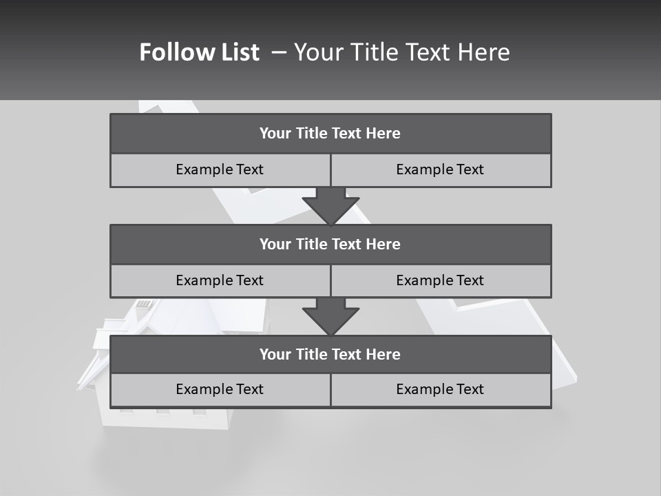Graphic Achievement Improvement PowerPoint Template