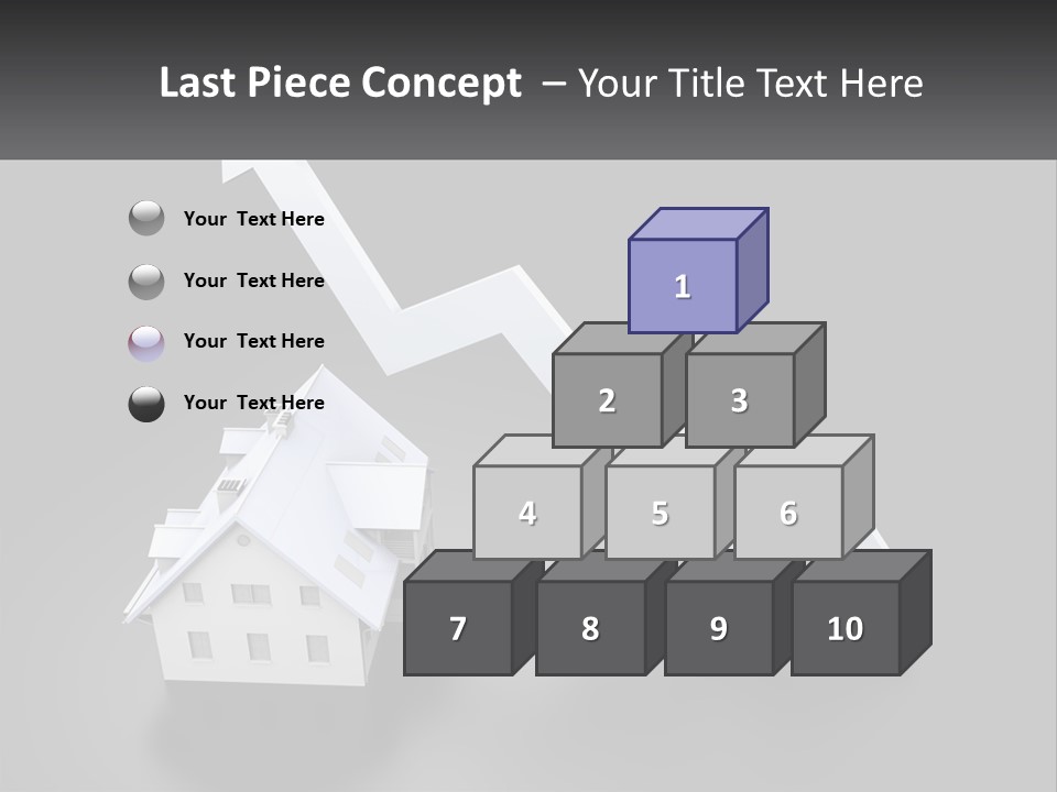 Graphic Achievement Improvement PowerPoint Template