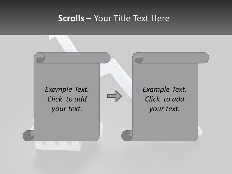 Graphic Achievement Improvement PowerPoint Template
