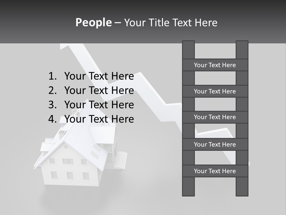 Graphic Achievement Improvement PowerPoint Template