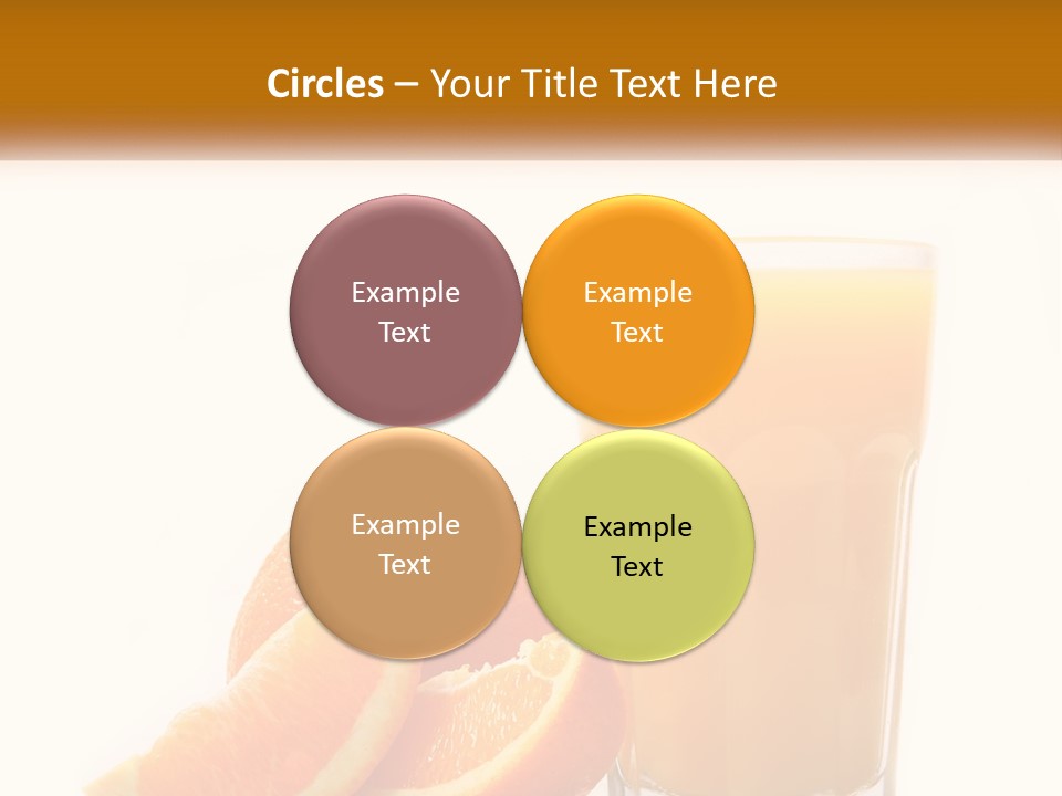 Splash Refreshing Fresh PowerPoint Template
