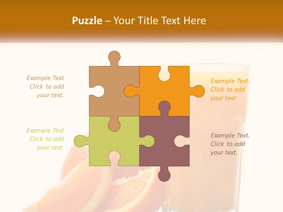 Splash Refreshing Fresh PowerPoint Template