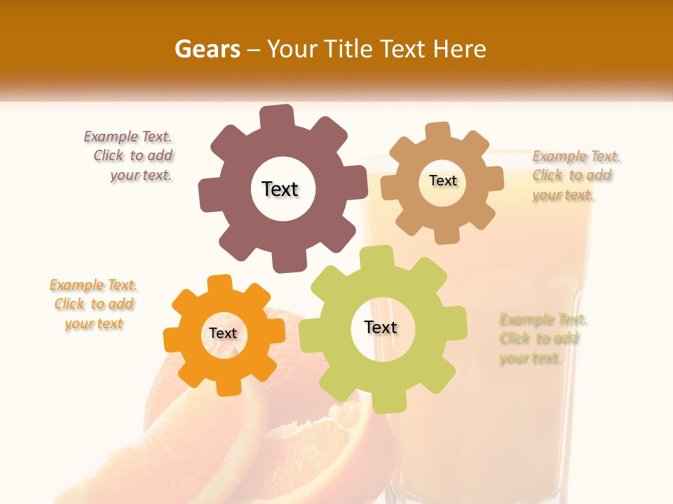 Splash Refreshing Fresh PowerPoint Template