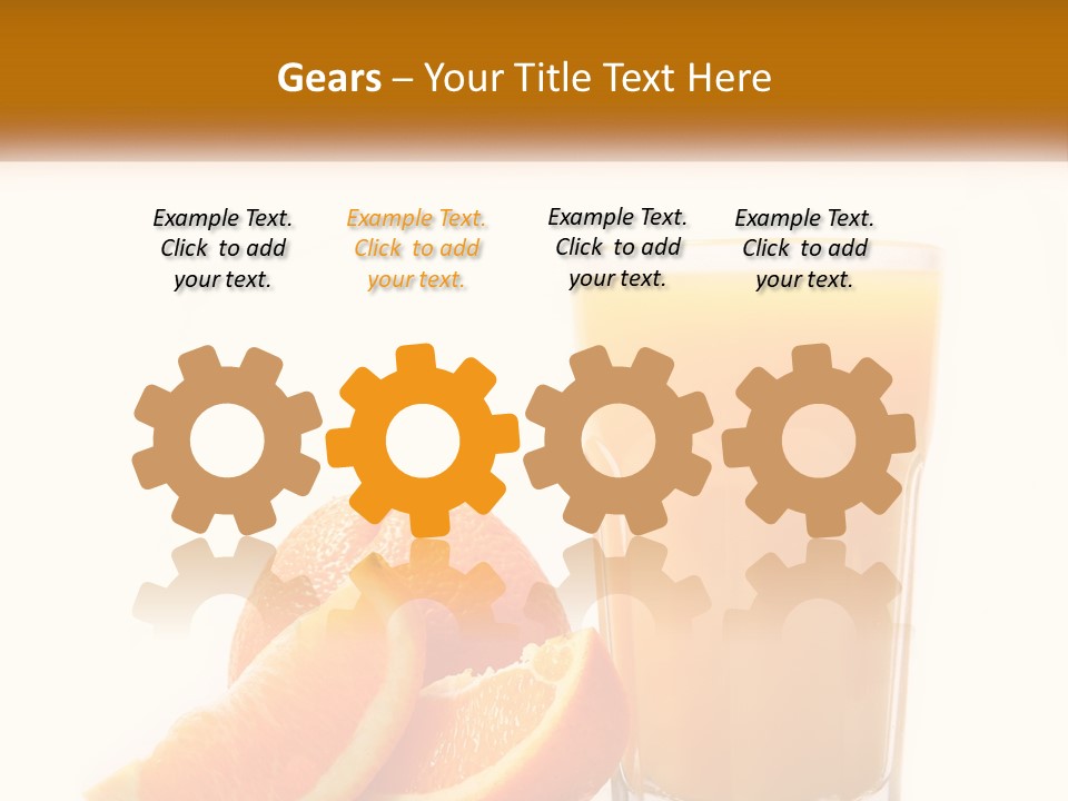 Splash Refreshing Fresh PowerPoint Template