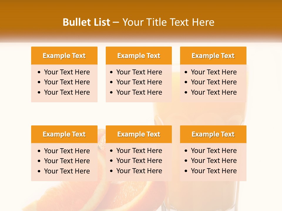 Splash Refreshing Fresh PowerPoint Template