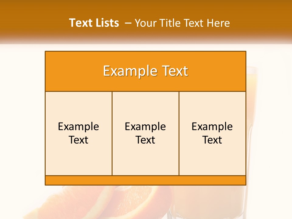 Splash Refreshing Fresh PowerPoint Template