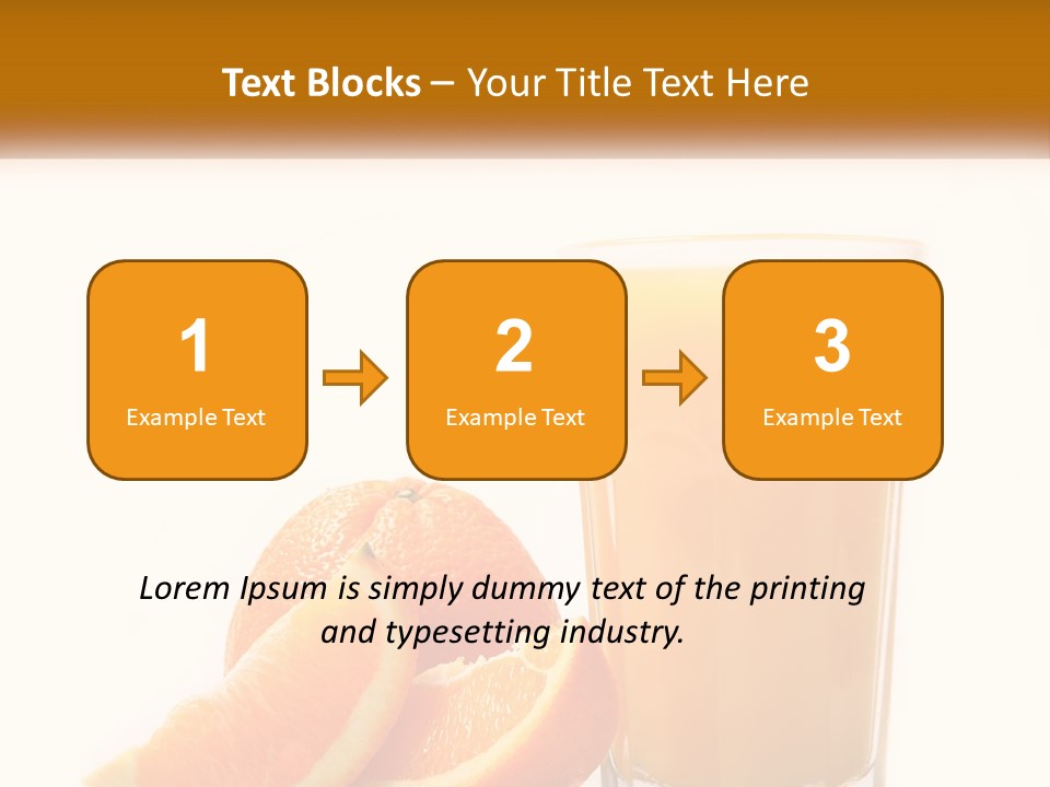 Splash Refreshing Fresh PowerPoint Template