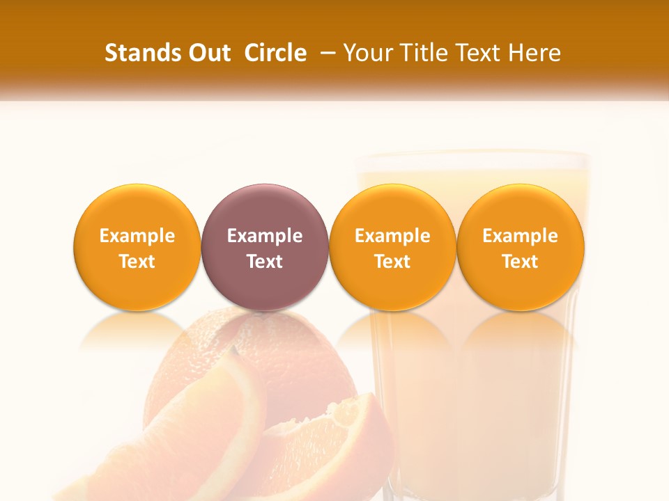 Splash Refreshing Fresh PowerPoint Template