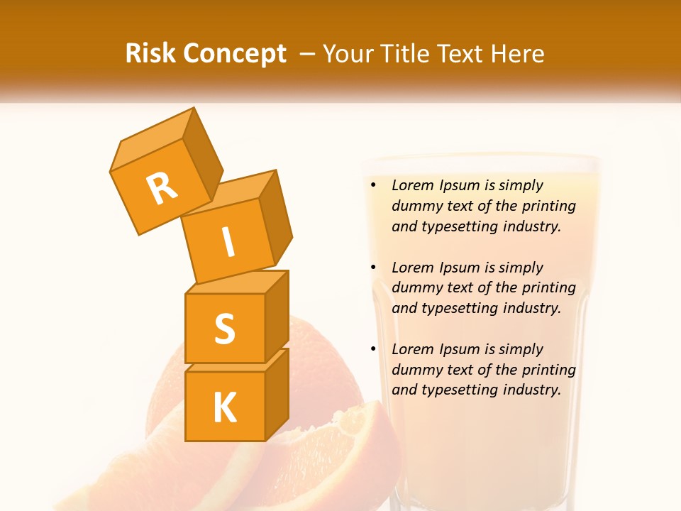 Splash Refreshing Fresh PowerPoint Template