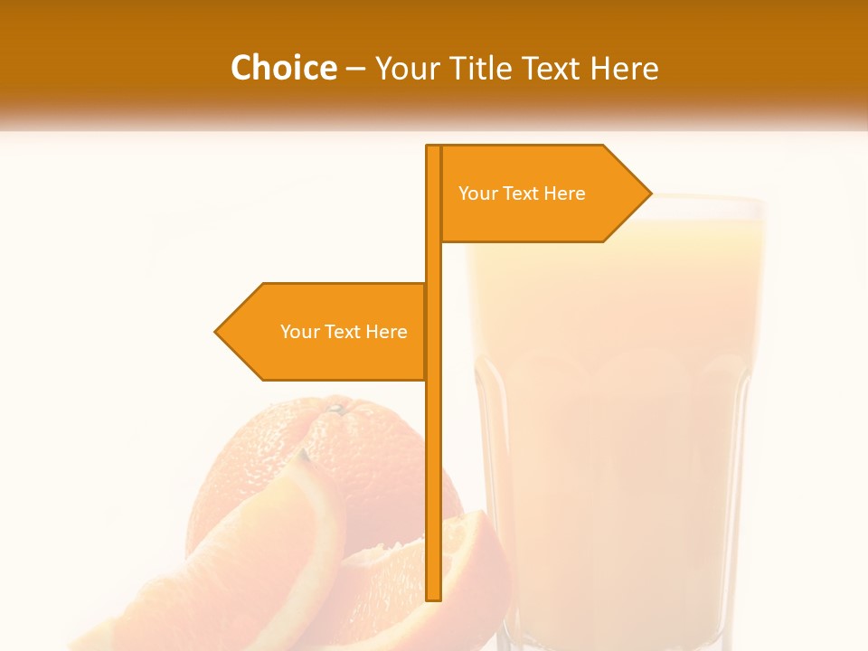 Splash Refreshing Fresh PowerPoint Template
