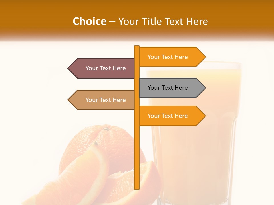 Splash Refreshing Fresh PowerPoint Template