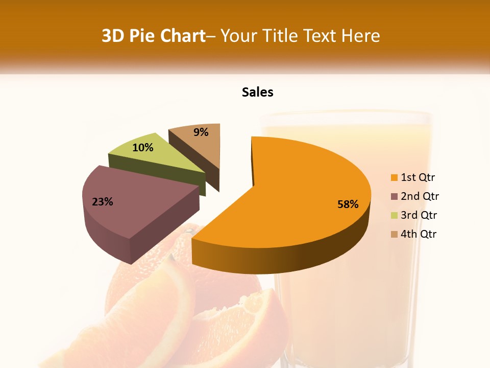 Splash Refreshing Fresh PowerPoint Template