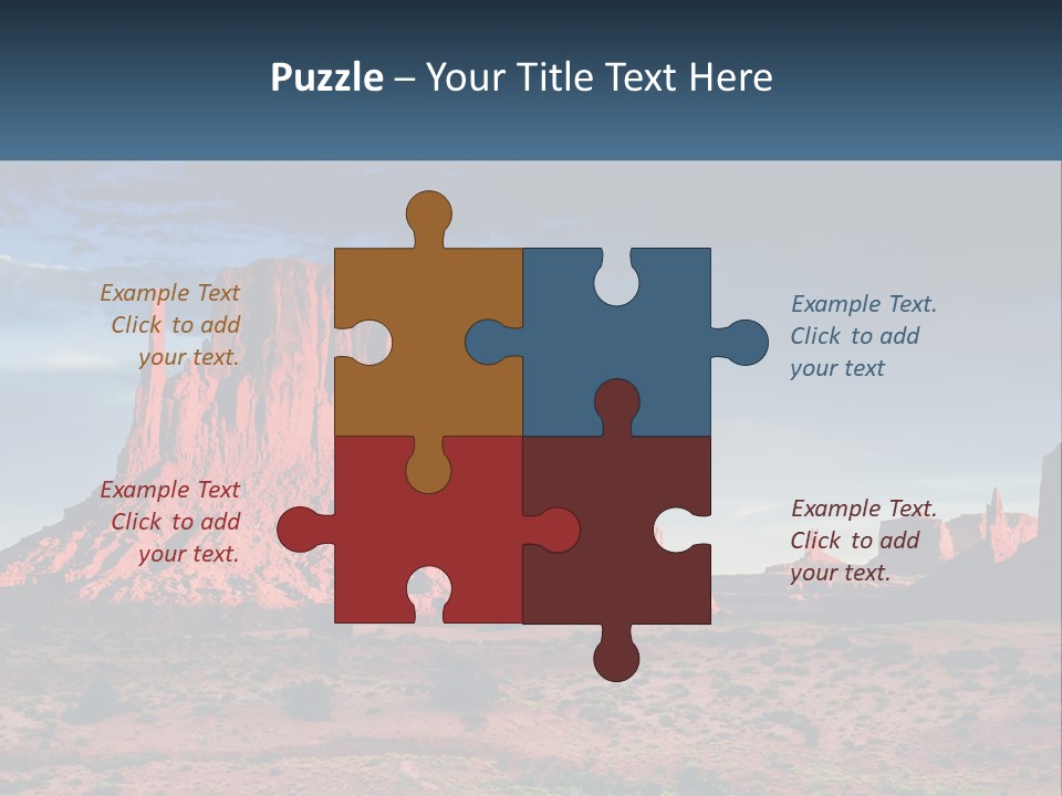 Dawn Nature Countryside PowerPoint Template