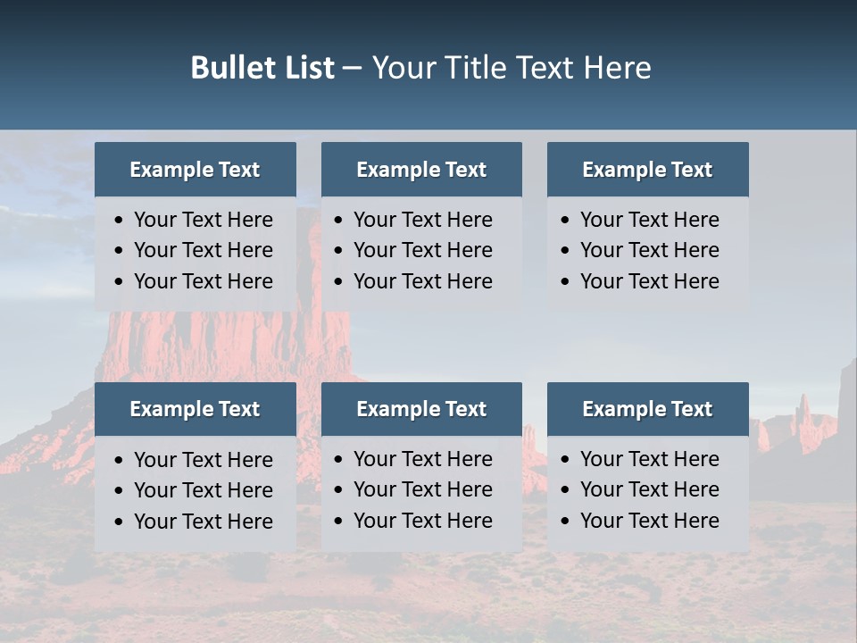 Dawn Nature Countryside PowerPoint Template