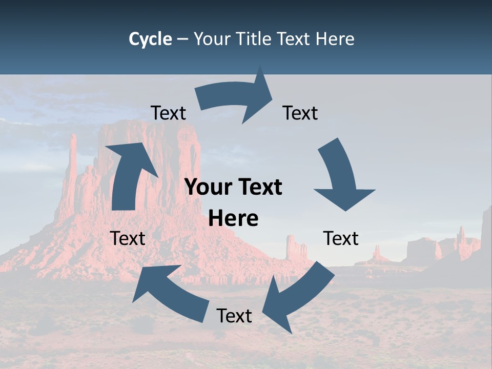 Dawn Nature Countryside PowerPoint Template