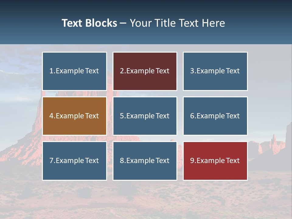 Dawn Nature Countryside PowerPoint Template