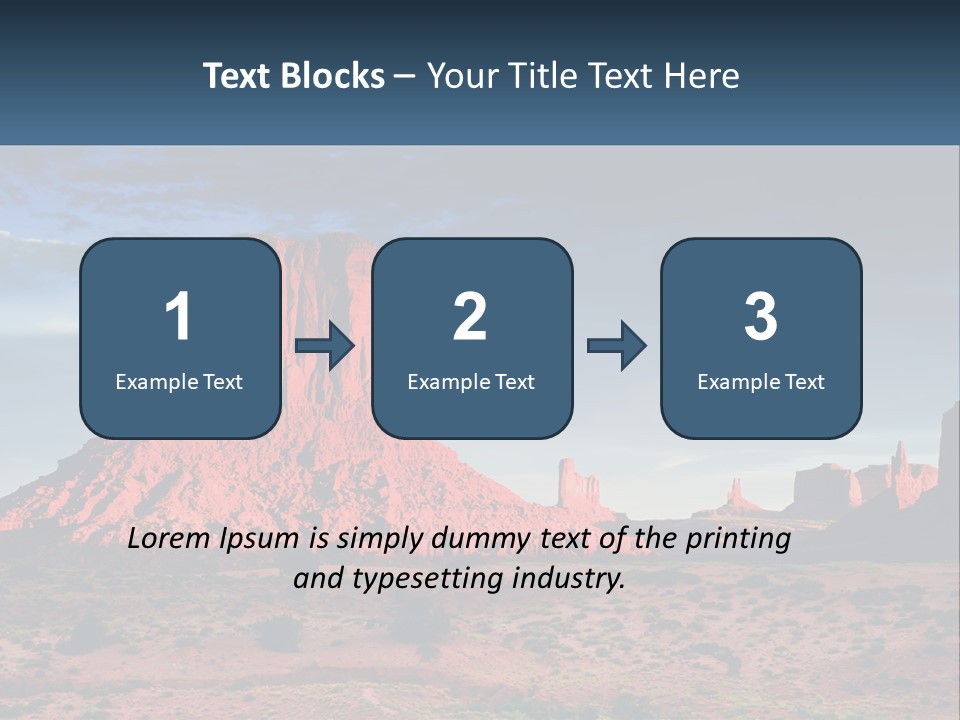Dawn Nature Countryside PowerPoint Template