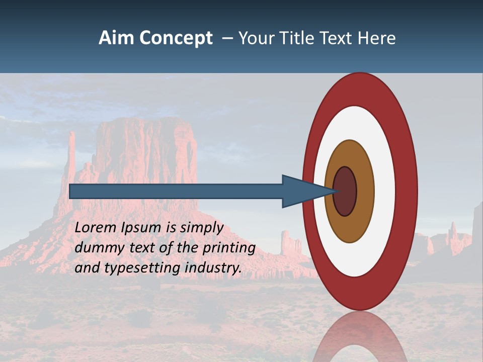Dawn Nature Countryside PowerPoint Template