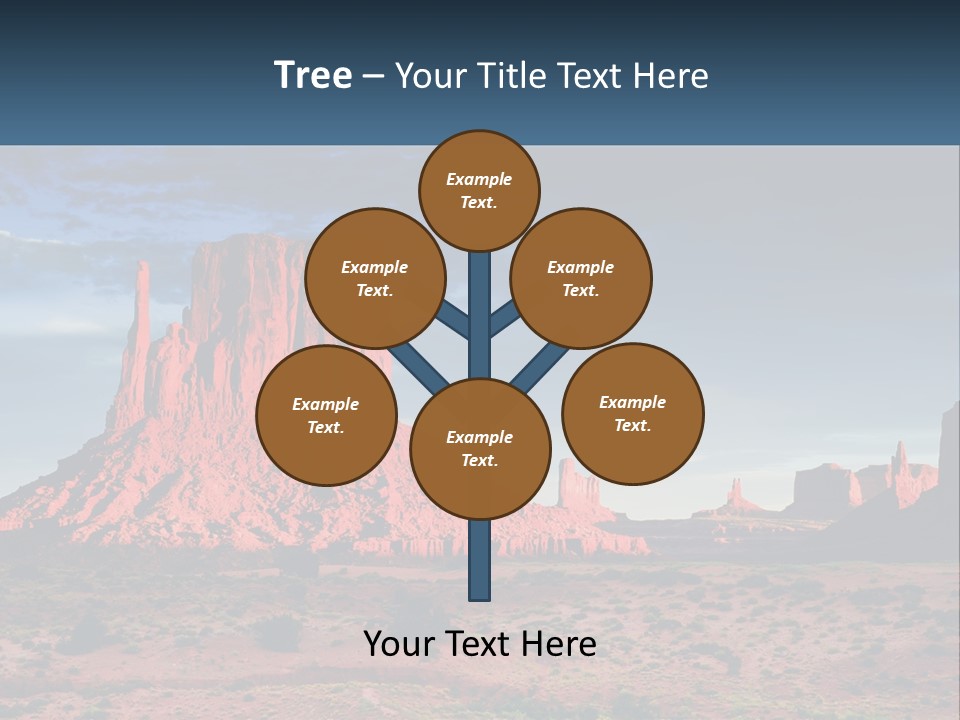 Dawn Nature Countryside PowerPoint Template