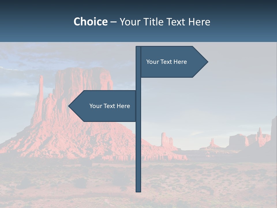 Dawn Nature Countryside PowerPoint Template