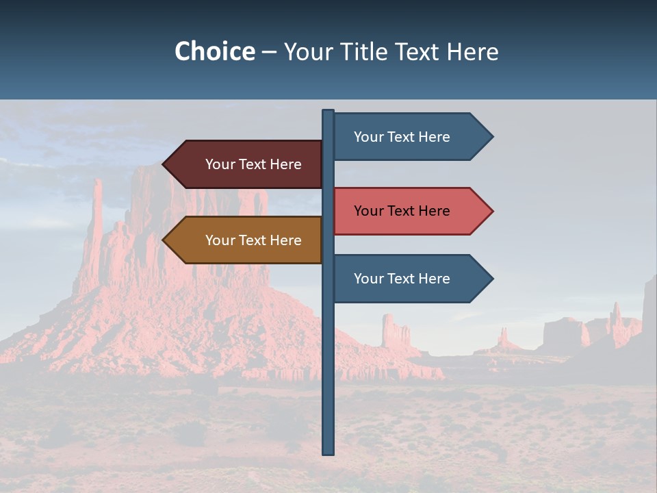 Dawn Nature Countryside PowerPoint Template
