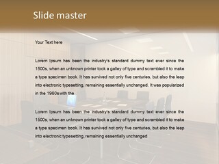 Chair New Company PowerPoint Template