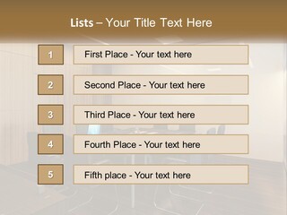 Chair New Company PowerPoint Template