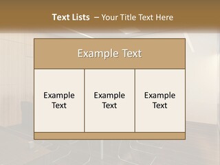 Chair New Company PowerPoint Template