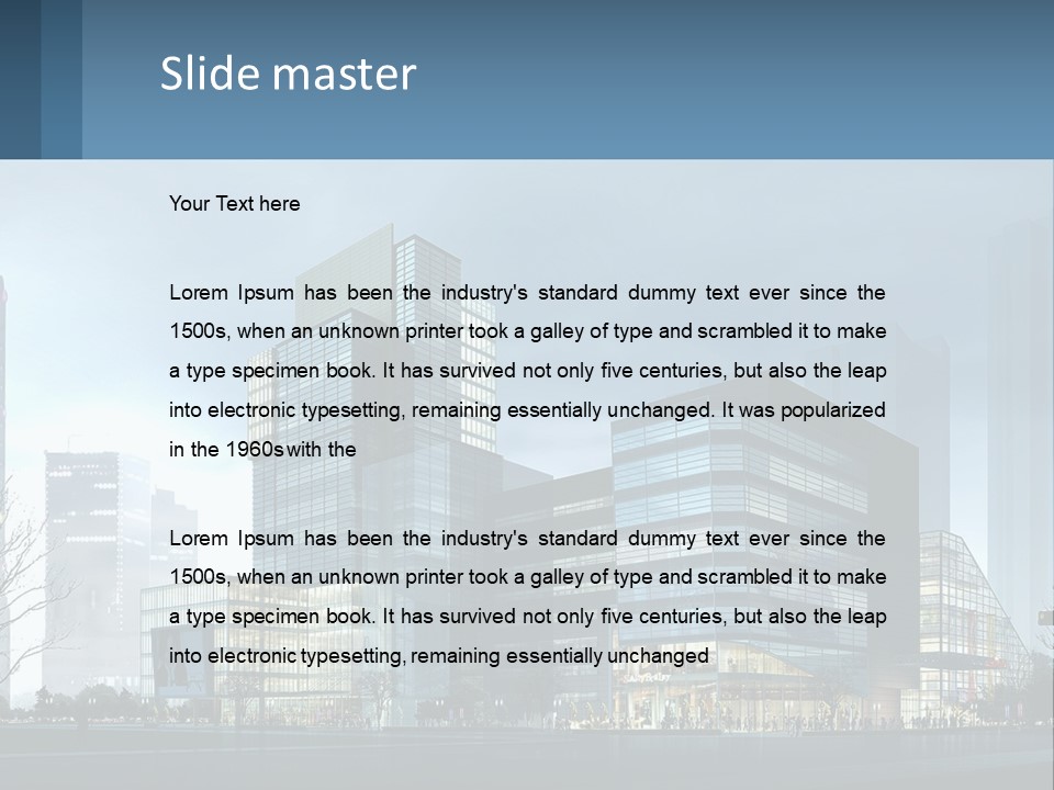 Concept Finance Colour PowerPoint Template