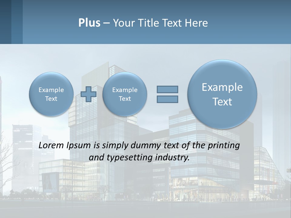 Concept Finance Colour PowerPoint Template