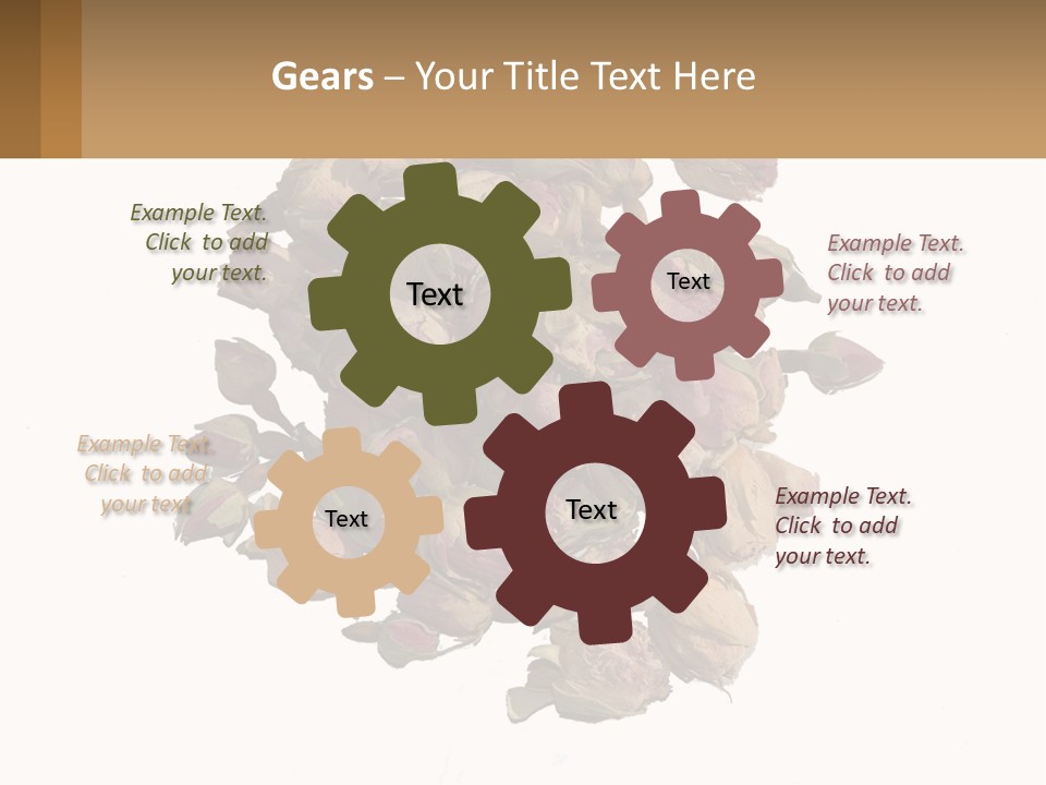 Vegetables Oriental White PowerPoint Template