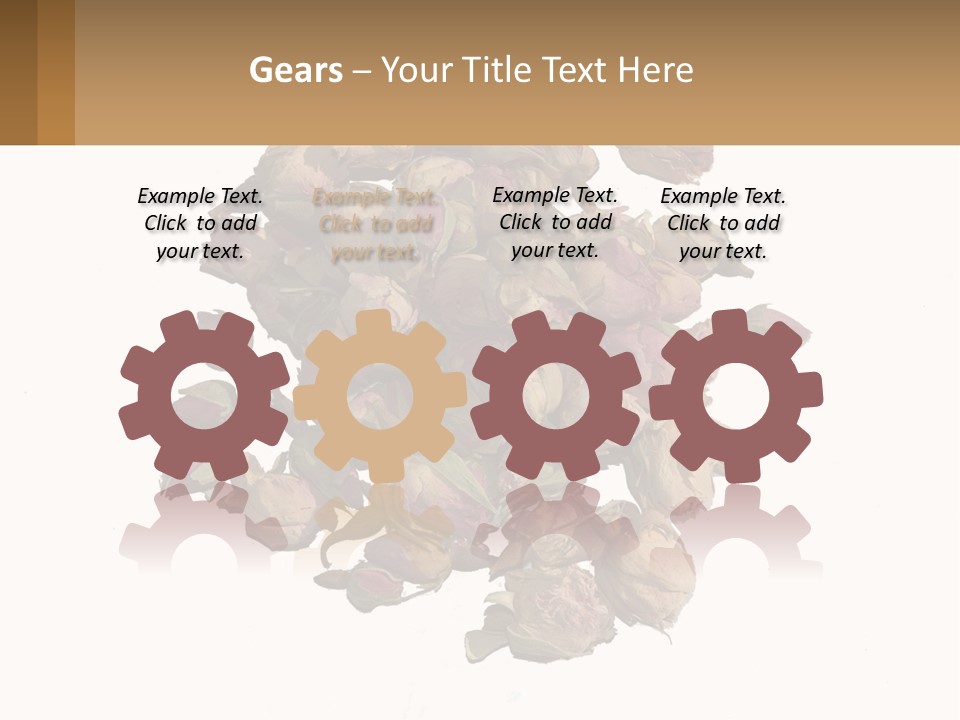 Vegetables Oriental White PowerPoint Template