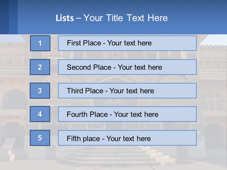 Sky Ancient Nobody PowerPoint Template