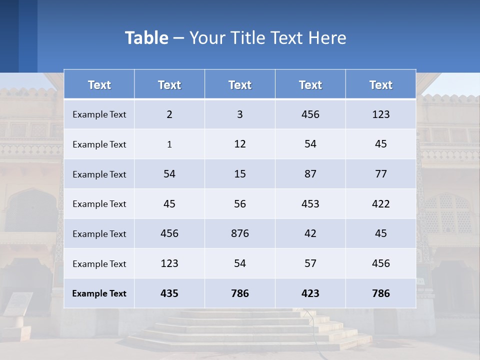 Sky Ancient Nobody PowerPoint Template