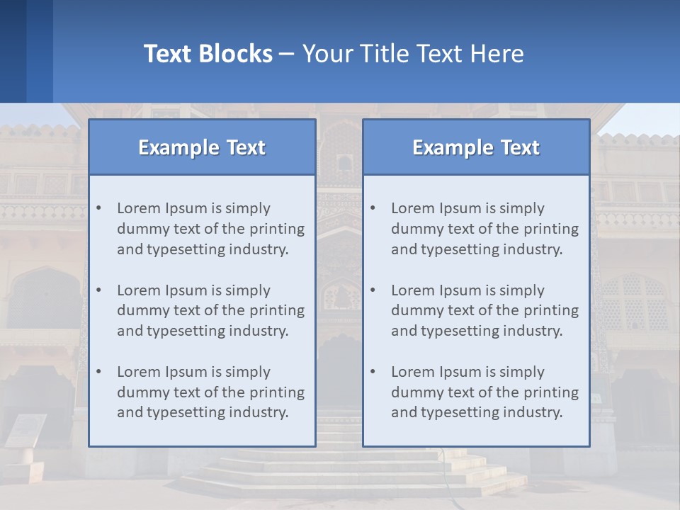 Sky Ancient Nobody PowerPoint Template