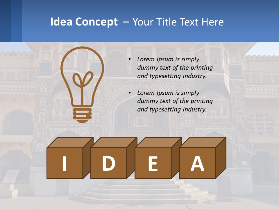 Sky Ancient Nobody PowerPoint Template