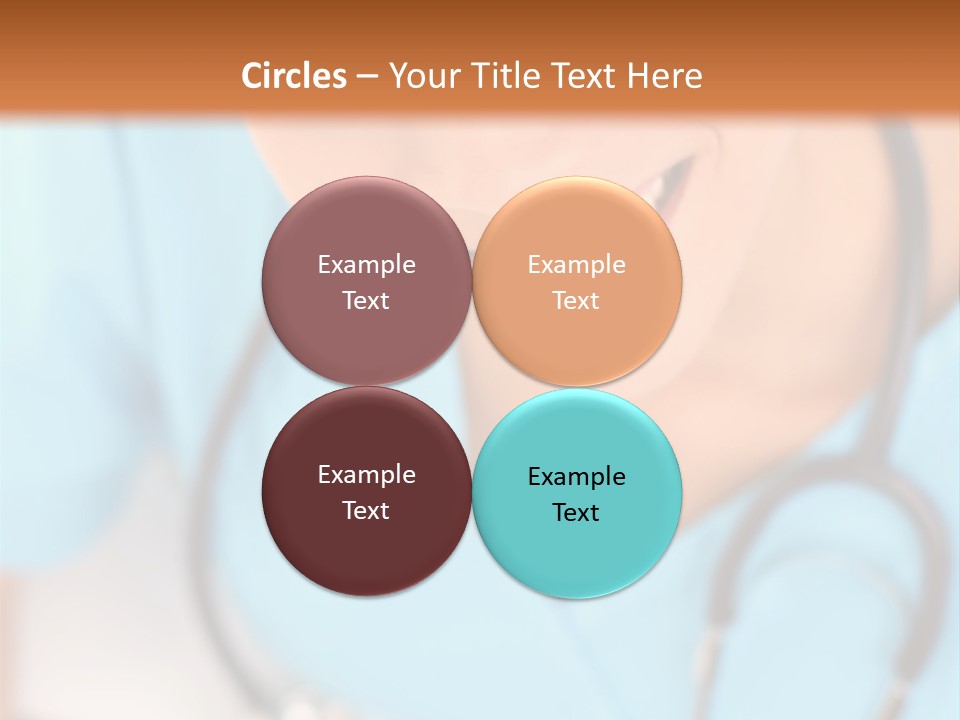 Vertical Scrubs Uniform PowerPoint Template