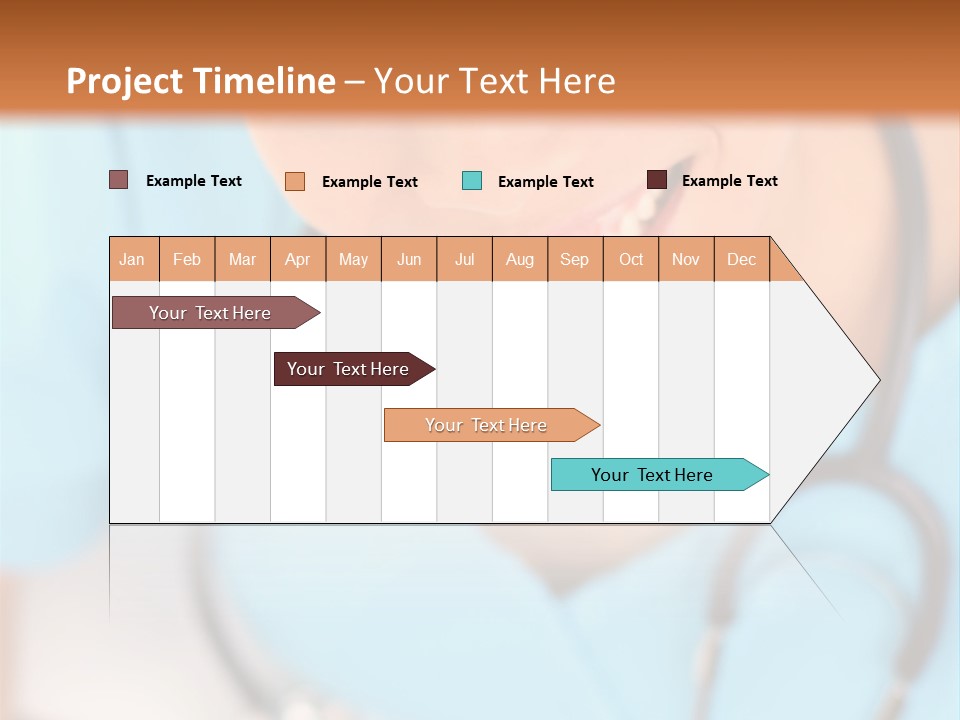 Vertical Scrubs Uniform PowerPoint Template