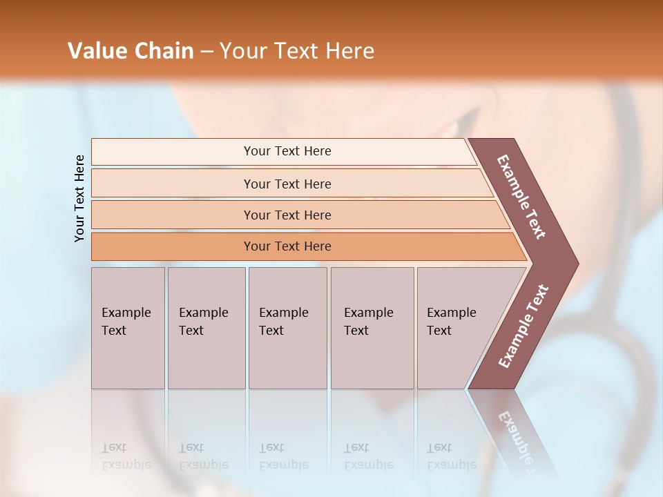 Vertical Scrubs Uniform PowerPoint Template