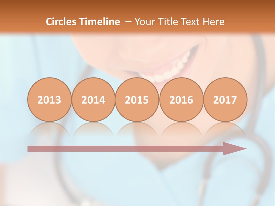 Vertical Scrubs Uniform PowerPoint Template