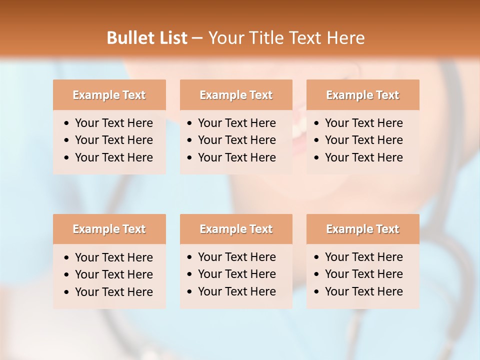 Vertical Scrubs Uniform PowerPoint Template