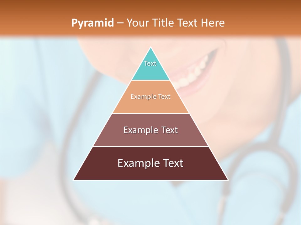 Vertical Scrubs Uniform PowerPoint Template