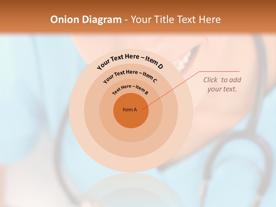 Vertical Scrubs Uniform PowerPoint Template