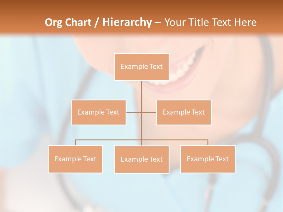 Vertical Scrubs Uniform PowerPoint Template