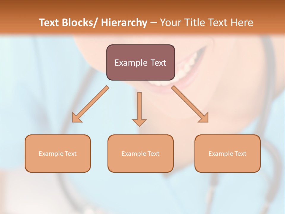 Vertical Scrubs Uniform PowerPoint Template