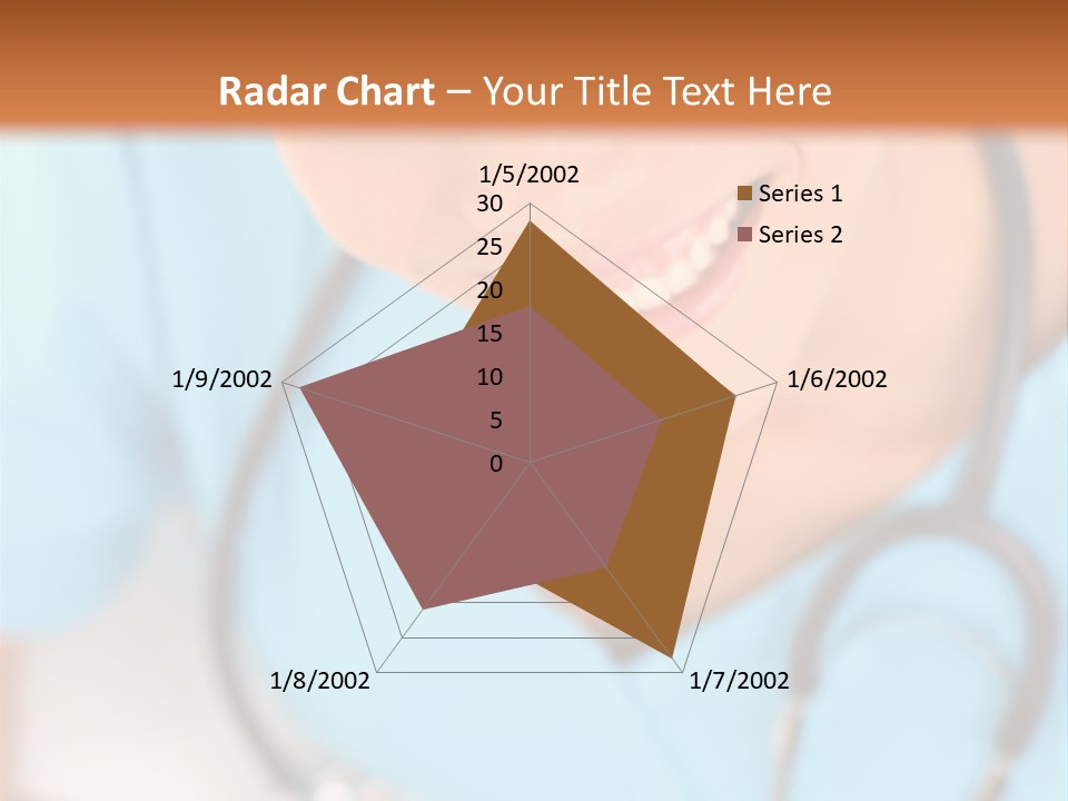 Vertical Scrubs Uniform PowerPoint Template
