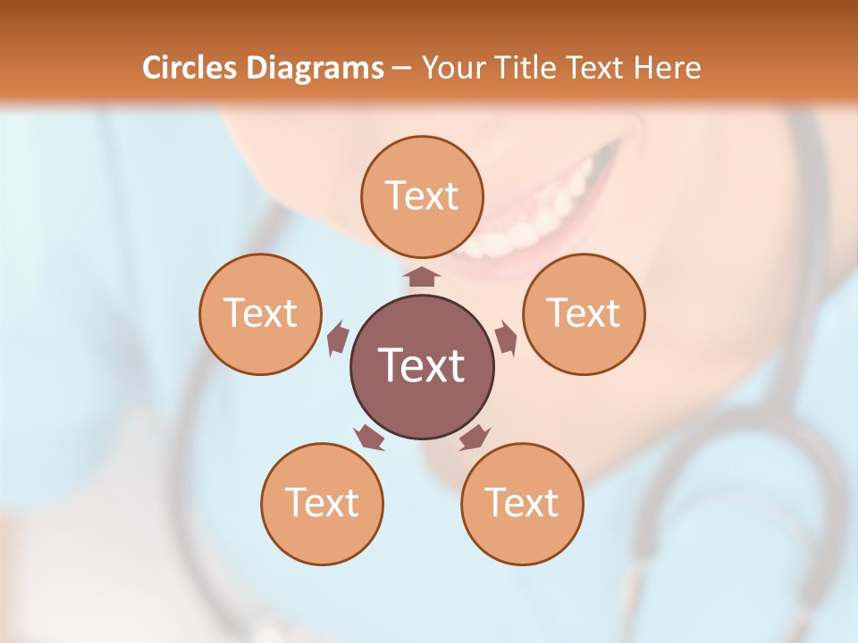 Vertical Scrubs Uniform PowerPoint Template