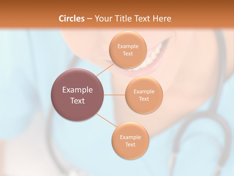 Vertical Scrubs Uniform PowerPoint Template