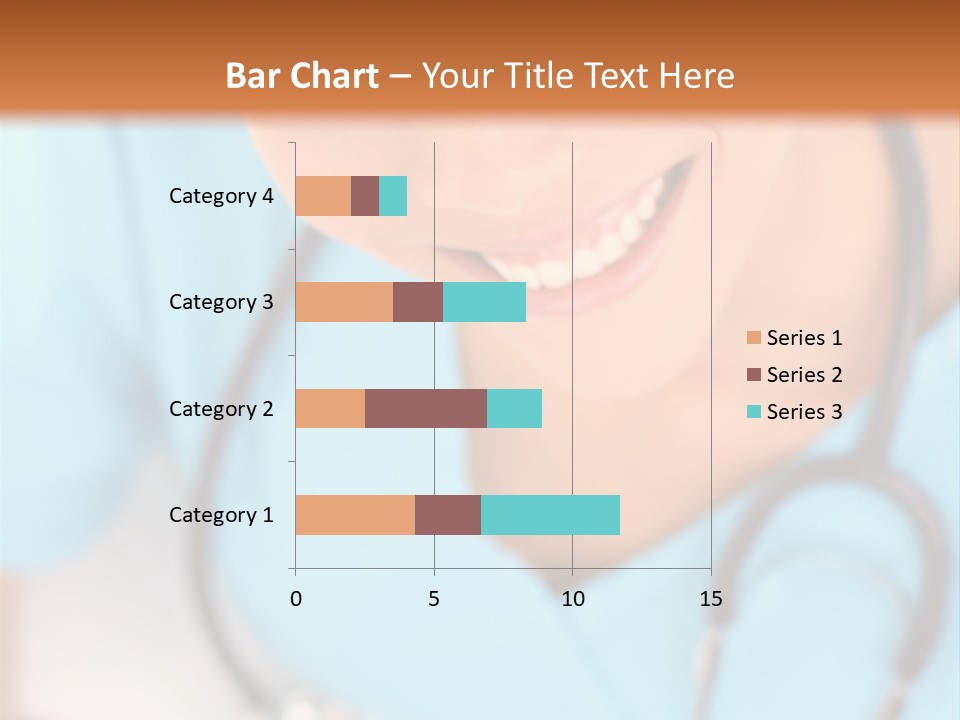 Vertical Scrubs Uniform PowerPoint Template